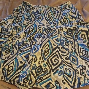 Print skirt